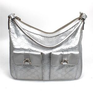 Silver vintage Gucci bag